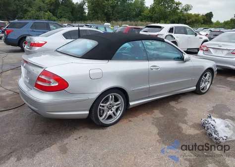 2005 Mercedes-Benz Clk 55 Amg из США, поврежденный, VIN WDBTK76G85T039072